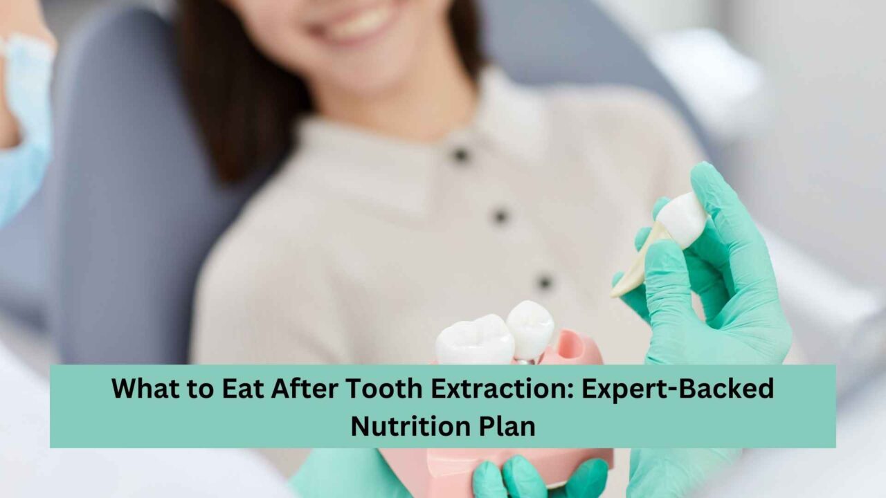 What to Eat After Tooth Extraction Expert Backed Nutrition Plan