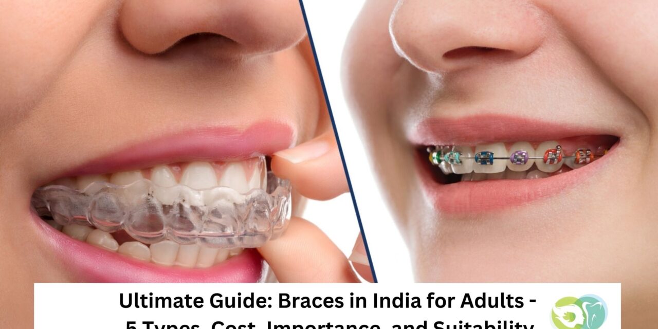 Ultimate Guide: Braces in India for Adults – 5 Types, Cost, Importance, and Suitability